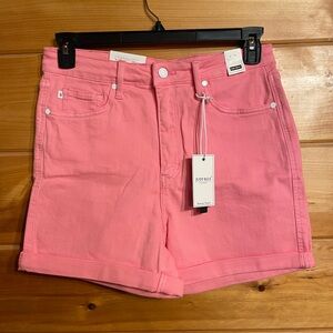 Judy Blue High Waist, Tummy Control Too, Cuffed Shorts, Size XL